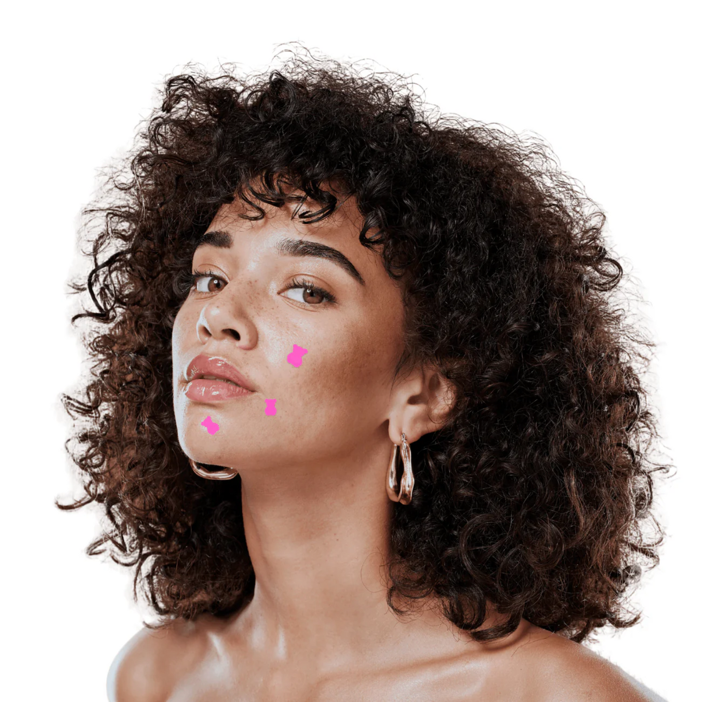 Sunny Teddy Pimple Patches with Salicylic Acid - 36 Pink Teddies