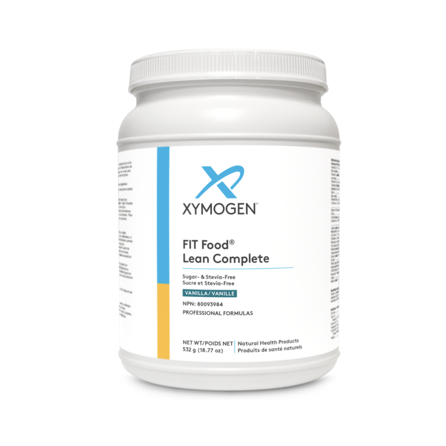 Xymogen FIT Food Lean Complete Vanilla Sugar & Stevia Free New Look