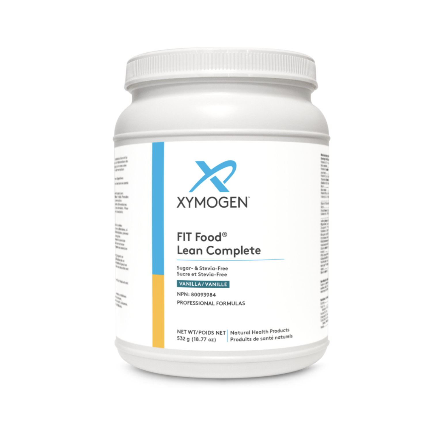 Xymogen FIT Food Lean Complete Vanilla Sugar & Stevia Free New Look