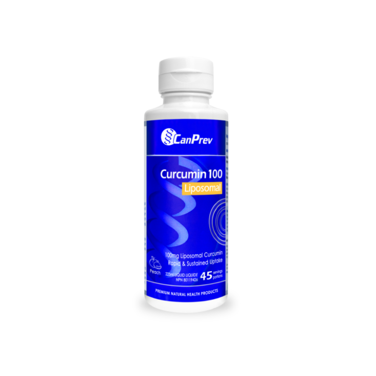 CanPrev Liposomal Curcumin 100 – Peach