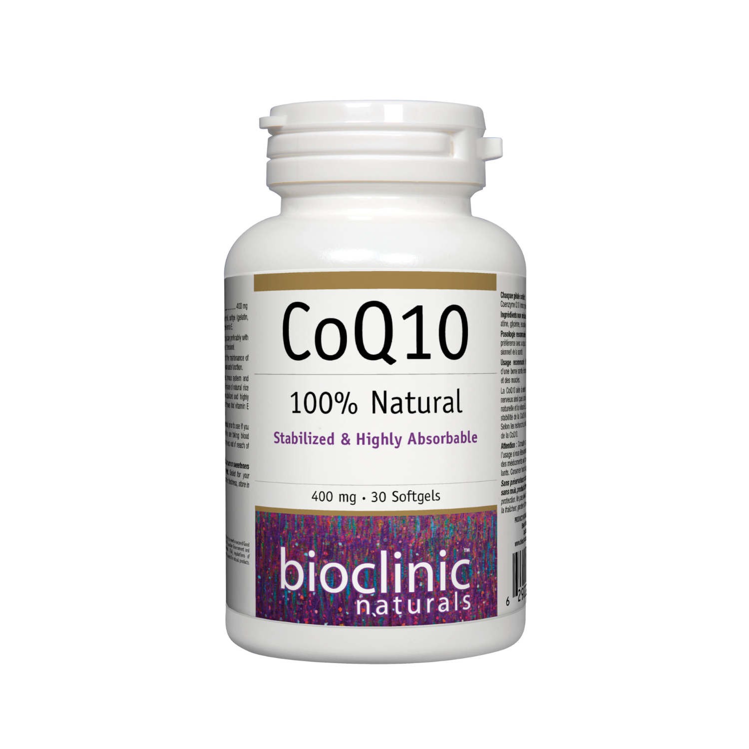 Bioclinic Naturals CoQ10 400 mg image 0