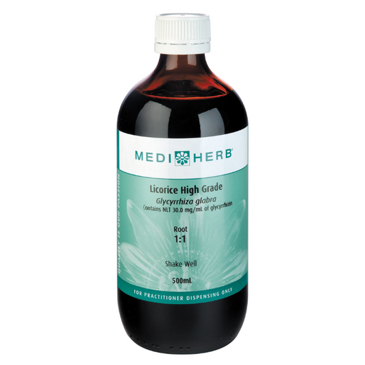 MediHerb Licorice High Grade 1:1 Extract 500 mL Liquid